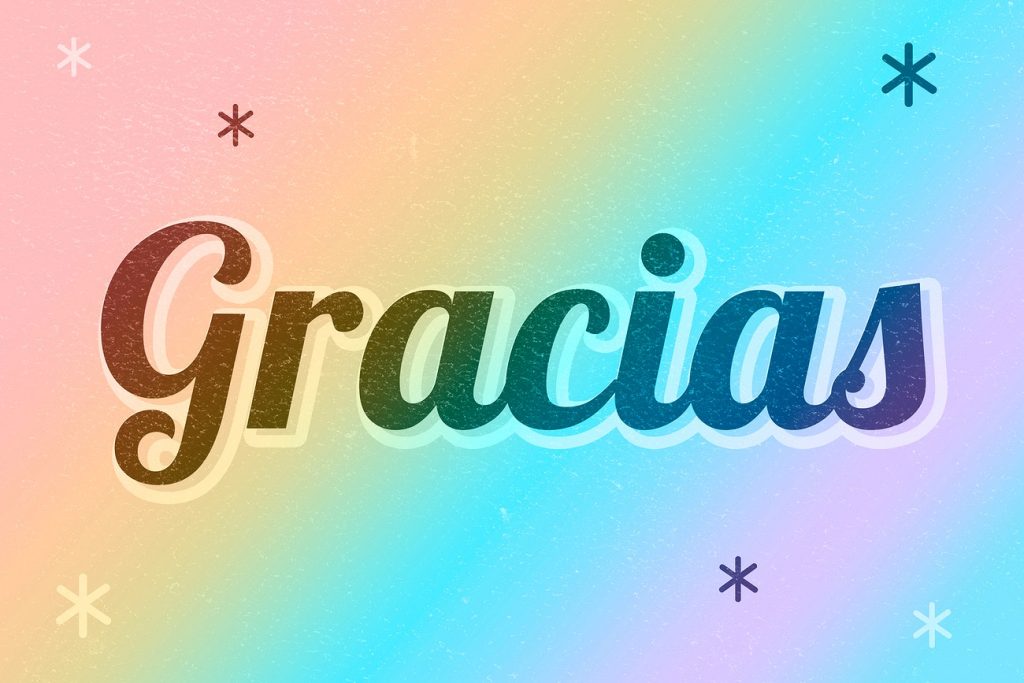 How To Say Very Good Thank You In Spanish